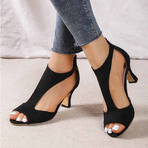 Orthopädische Sandalen mit Absätzen – Sorelia