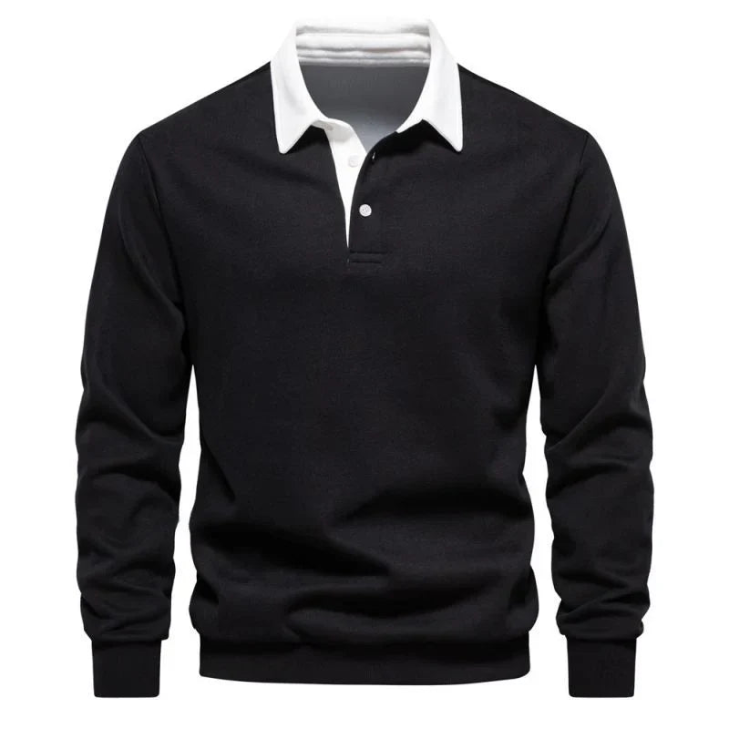 Echoarchiv - Premium Poloshirt mit langen Ärmeln