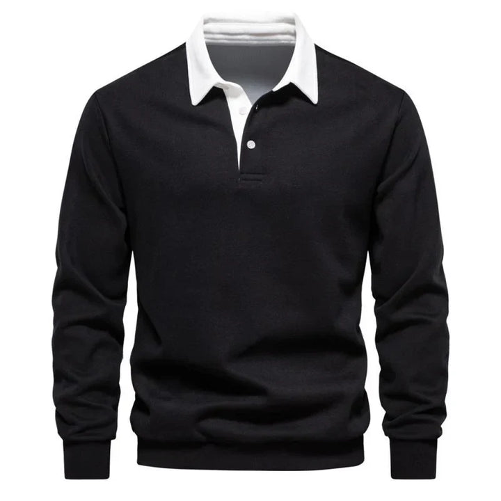 Echoarchiv - Premium Poloshirt mit langen Ärmeln