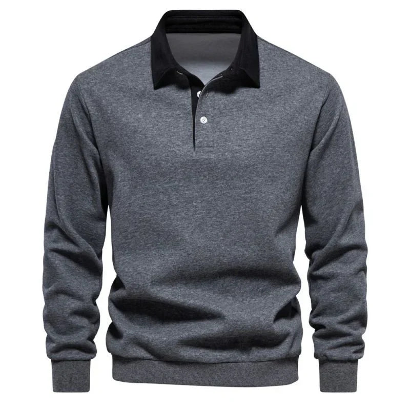 Echoarchiv - Premium Poloshirt mit langen Ärmeln