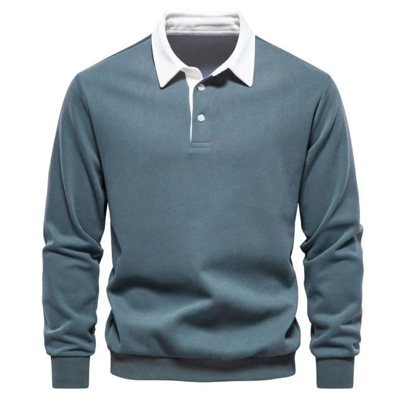 Echoarchiv - Premium Poloshirt mit langen Ärmeln