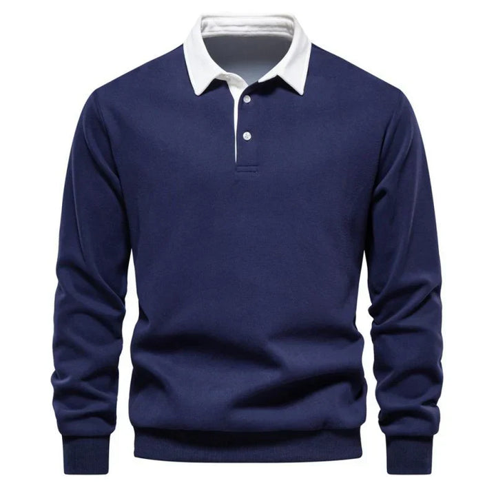 Echoarchiv - Premium Poloshirt mit langen Ärmeln