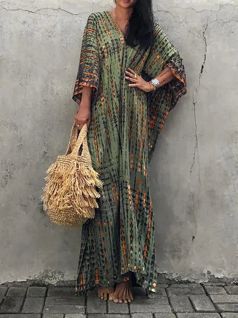 Echoarchiv | Sommer Kaftan Maxi Kleid