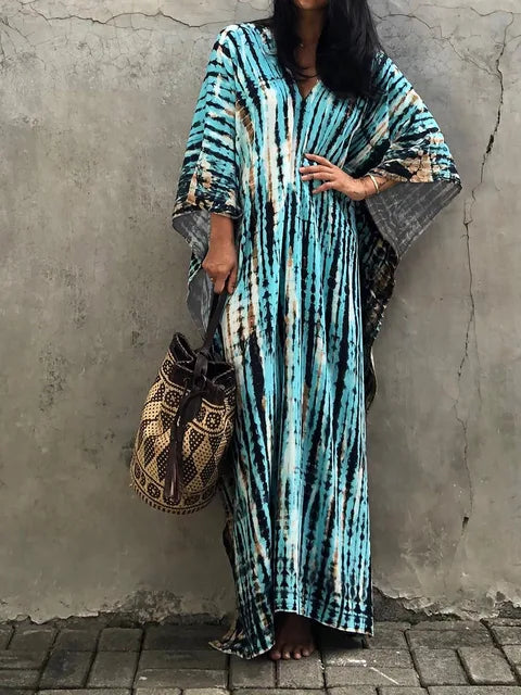 Echoarchiv | Sommer Kaftan Maxi Kleid