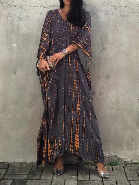 Echoarchiv | Sommer Kaftan Maxi Kleid