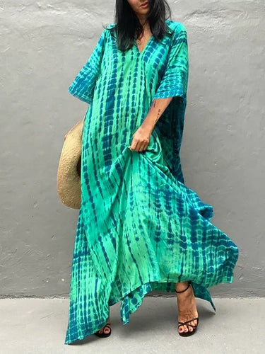 Echoarchiv | Sommer Kaftan Maxi Kleid