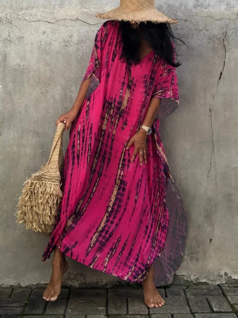 Echoarchiv | Sommer Kaftan Maxi Kleid