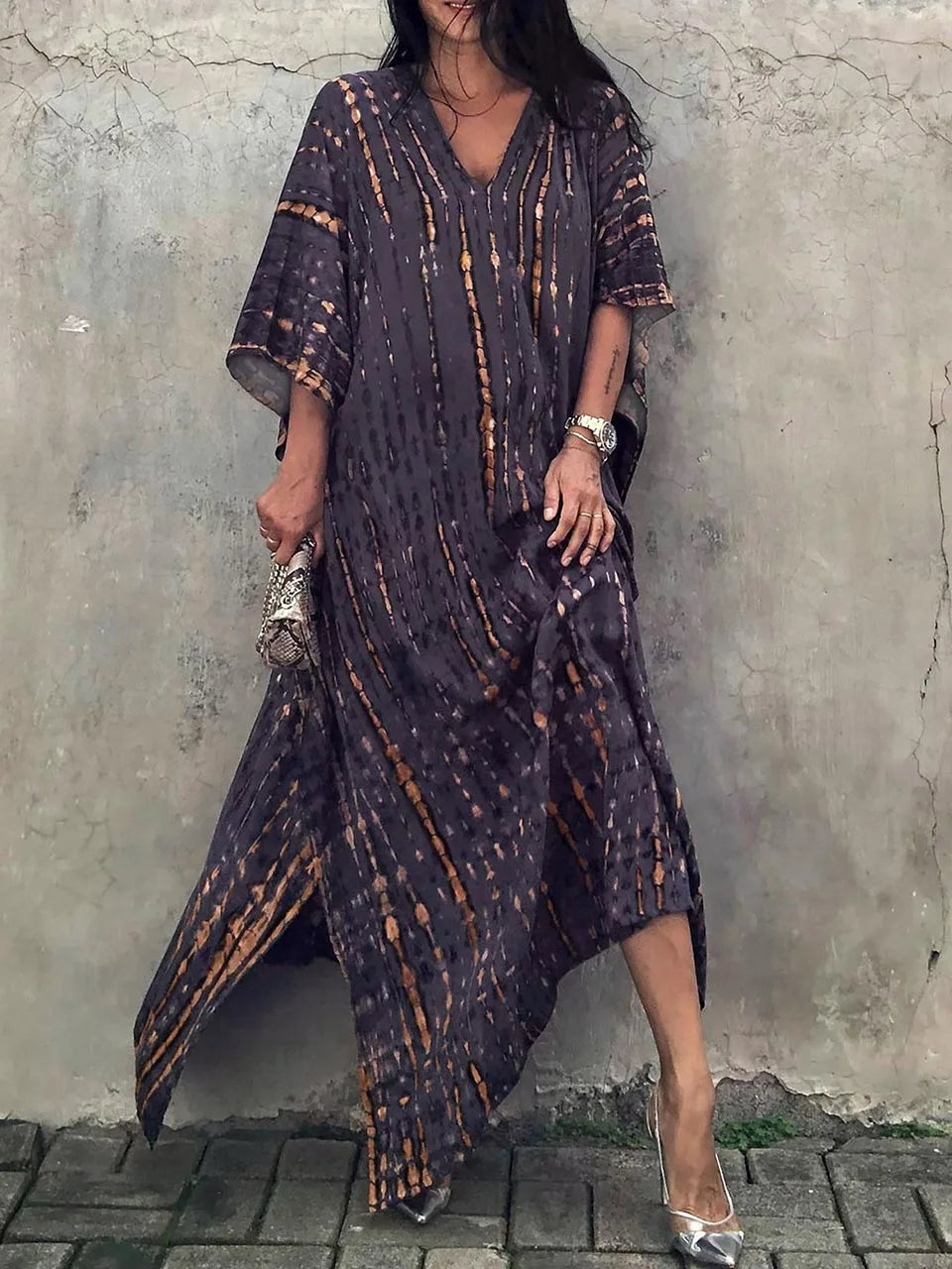 Echoarchiv | Sommer Kaftan Maxi Kleid