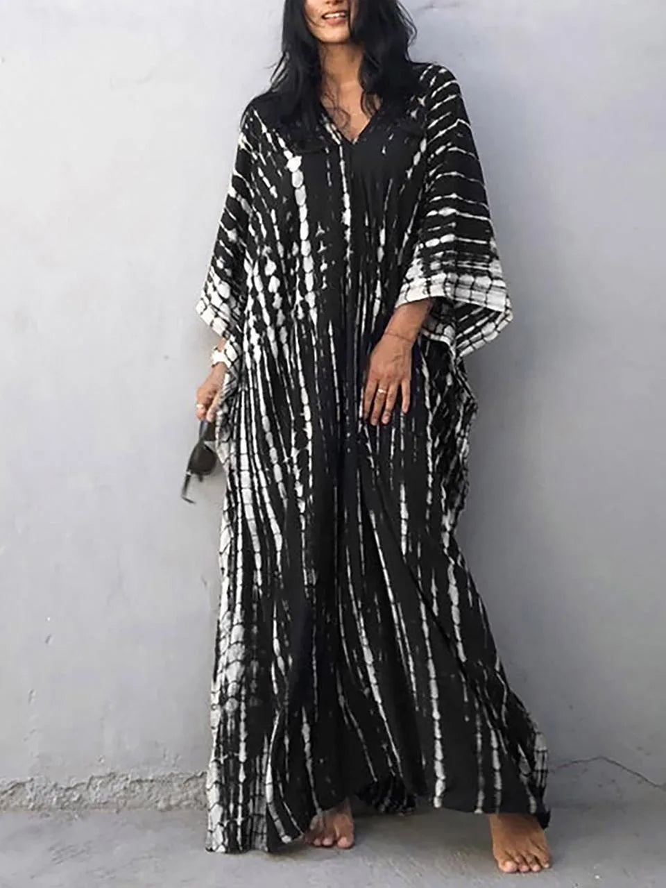 Echoarchiv | Sommer Kaftan Maxi Kleid
