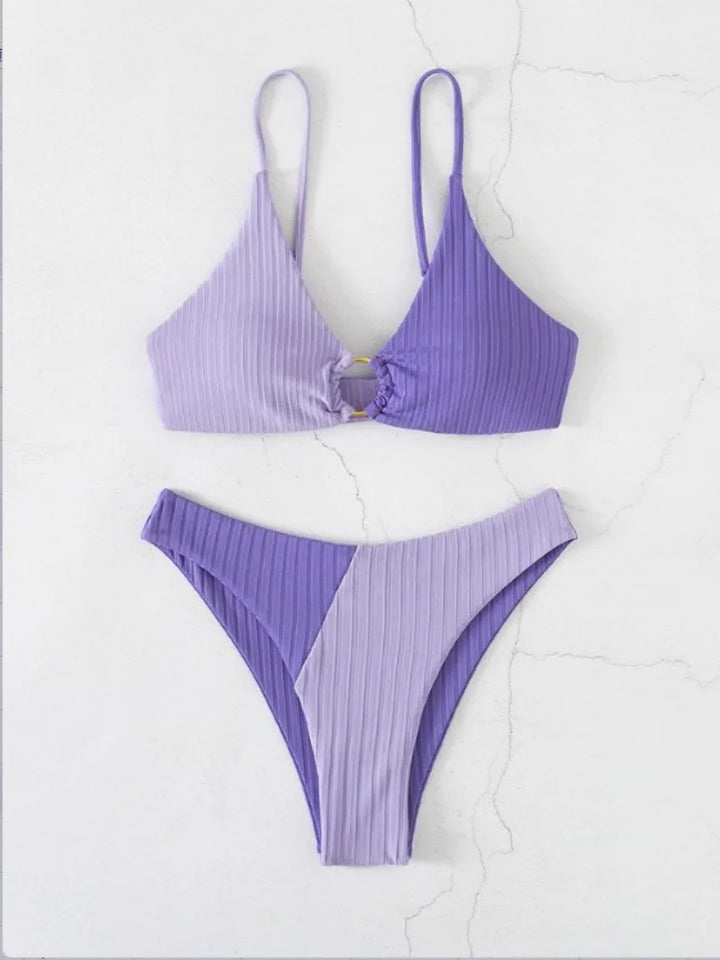 Echoarchiv | Echoarchiv | Push-Up-Bikini-Set mit Hoher Taille für Damen
