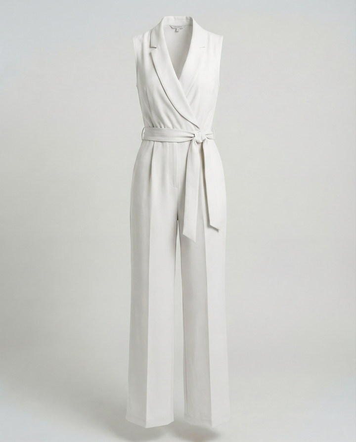 Echoarchiv | Jumpsuit Elegante Silhouette Aus Edlem Stoff