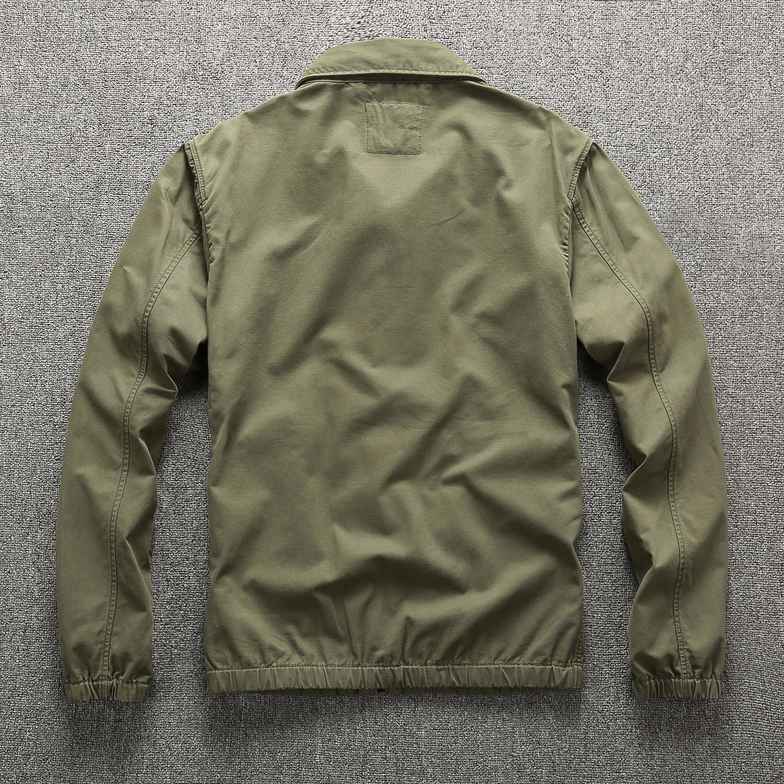 Herren Urbaner Zip-Sommerblouson aus technischem Twill mit verdecktem Reißverschluss Echoarchiv