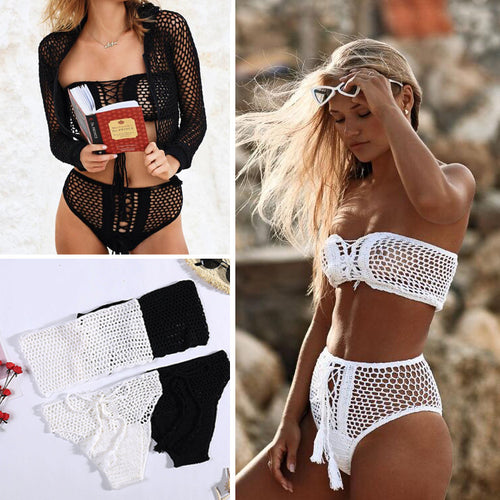 Damen Häkel-Bikini-Set mit attraktiven Akzenten Echo Archiv