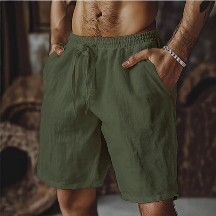 Echoarchiv | Herren-Schnürshorts aus Baumwolle