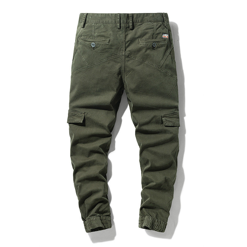 Herren Tactical-Jogger-Cargohose aus robustem Twill mit ergonomischen Knieabnähern und elastischen Bündchen Echo Archiv