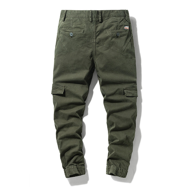 Herren Tactical-Jogger-Cargohose aus robustem Twill mit ergonomischen Knieabnähern und elastischen Bündchen Echo Archiv