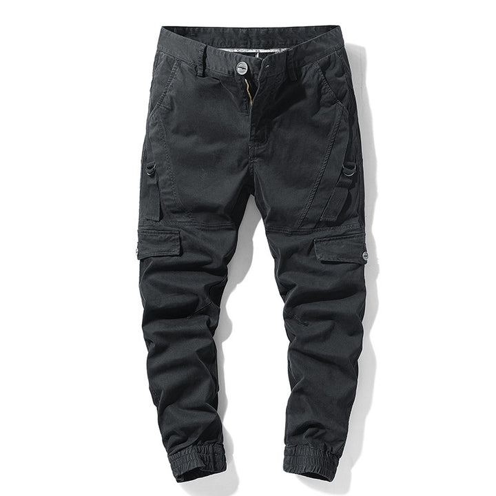 Herren Tactical-Jogger-Cargohose aus robustem Twill mit ergonomischen Knieabnähern und elastischen Bündchen Echo Archiv