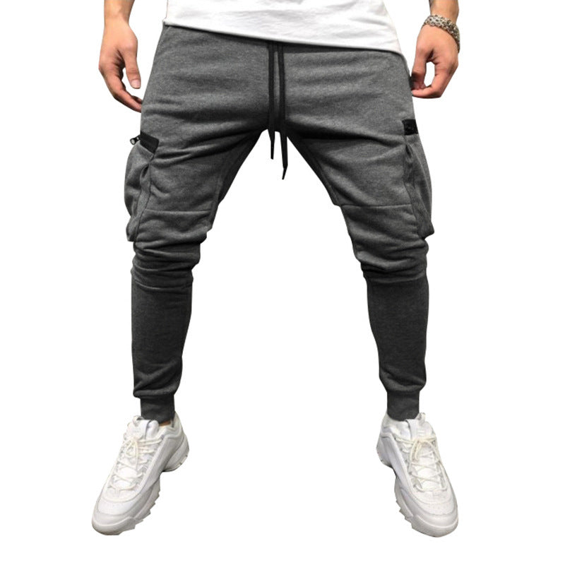 Herren modische Cargohose mit elastischem Bund und praktischen Taschen Echoarchiv
