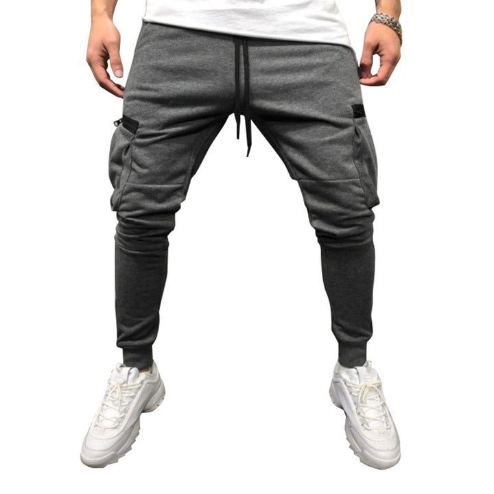 Herren modische Cargohose mit elastischem Bund und praktischen Taschen Echoarchiv