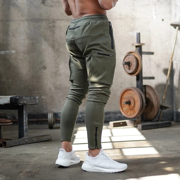 Herren Sportliche Fitness-Jogginghose mit praktischen Taschen Echoarchiv