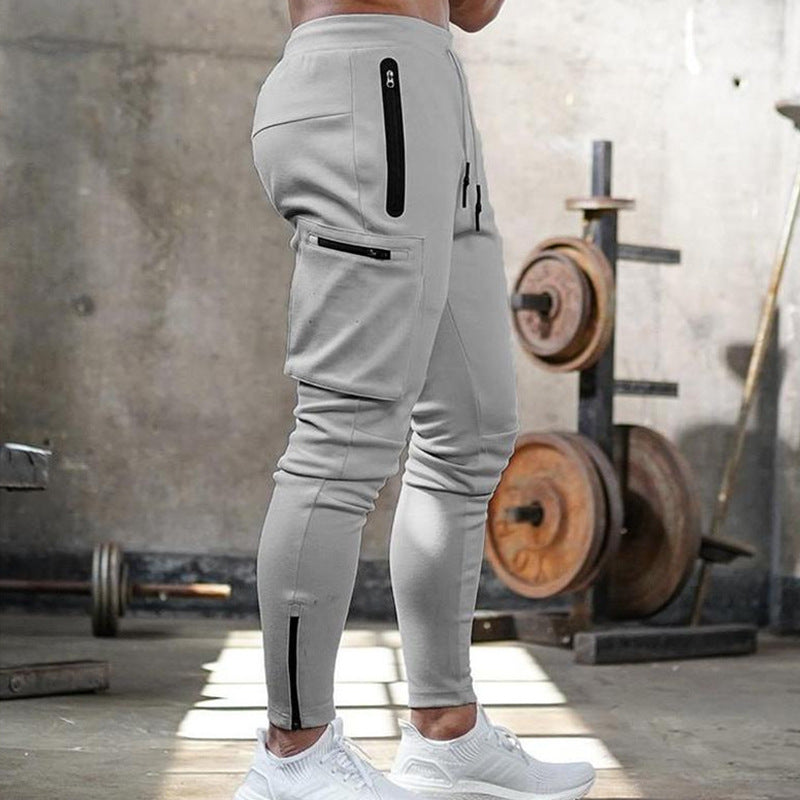 Herren Sportliche Fitness-Jogginghose mit praktischen Taschen Echoarchiv