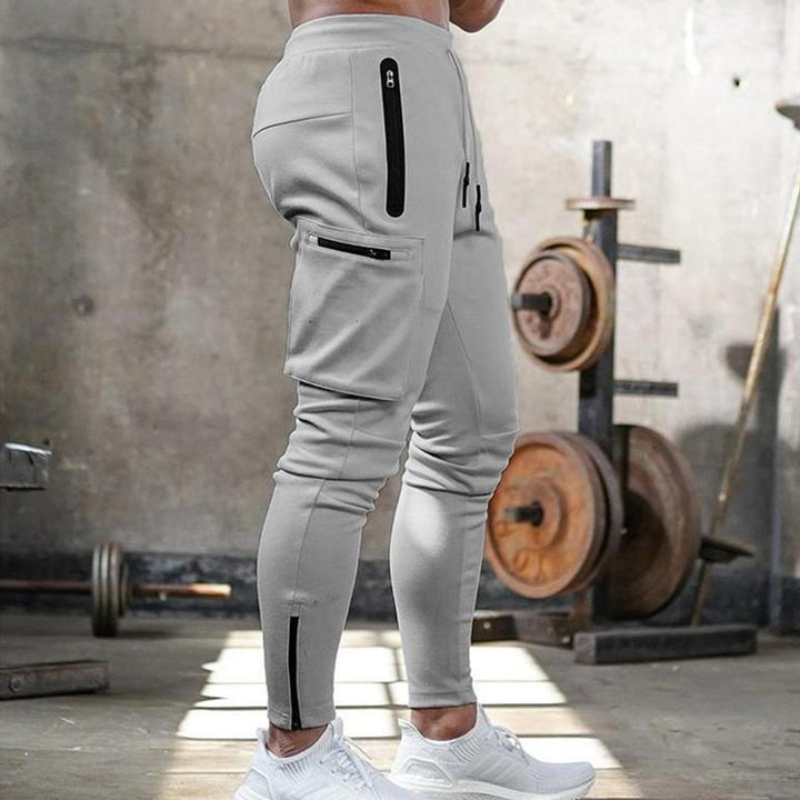 Herren Sportliche Fitness-Jogginghose mit praktischen Taschen Echoarchiv