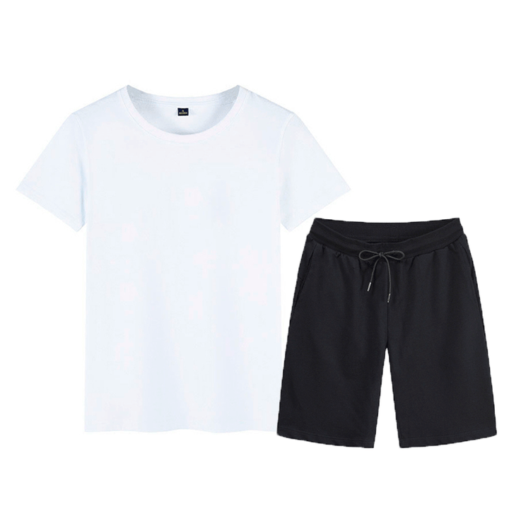 Herren Sportliches T-Shirt und Shorts Set Echoarchiv