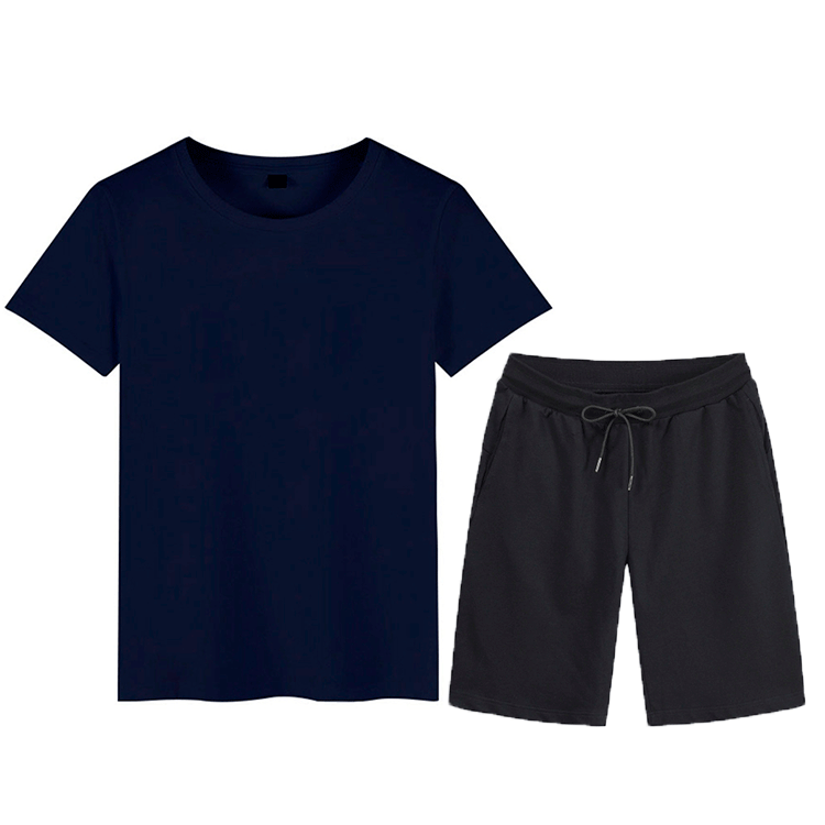 Herren Sportliches T-Shirt und Shorts Set Echoarchiv