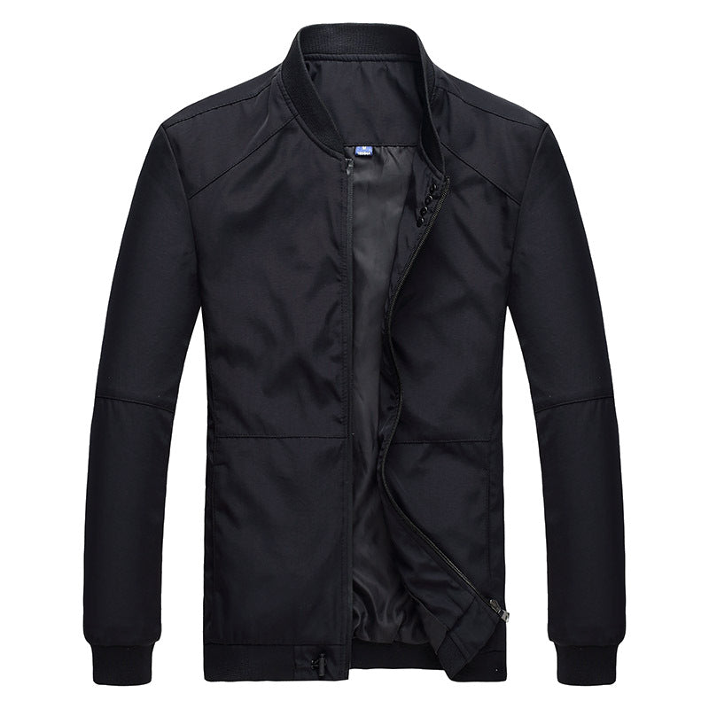 Herren Freizeitjacke mit Druckknopfverschluss und seitlichen Eingrifftaschen Echoarchiv