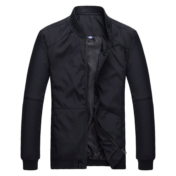 Herren Freizeitjacke mit Druckknopfverschluss und seitlichen Eingrifftaschen Echoarchiv