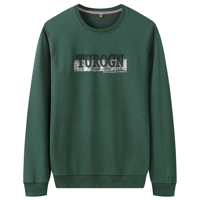Herren Sweatshirt mit Rundhals, Logoprint und gerippten Bündchen Echo Archiv