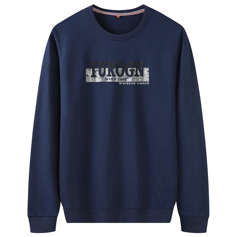 Herren Sweatshirt mit Rundhals, Logoprint und gerippten Bündchen Echo Archiv