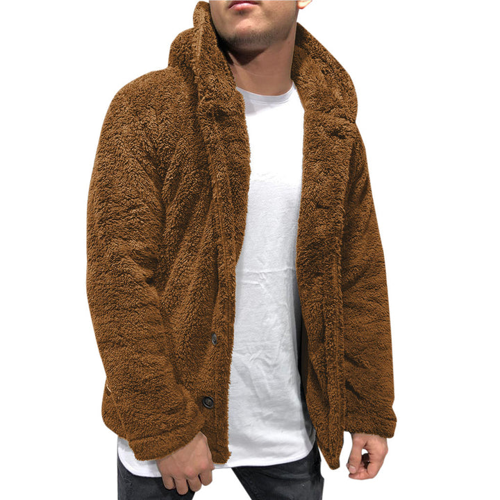 Herren kuschelige Fleecejacke Echoarchiv