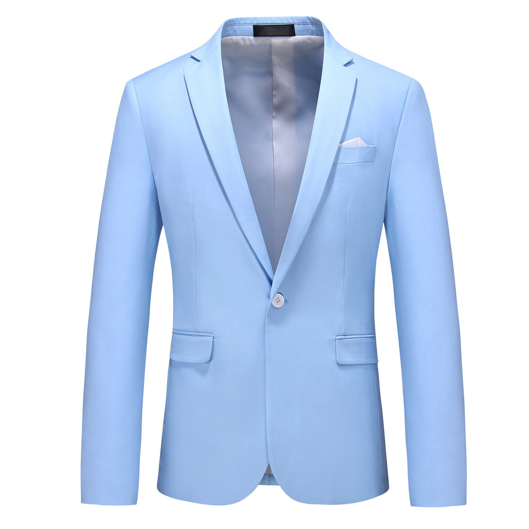 Herren nan elegantes Businesssakko Slim Fit mit schmaler Silhouette und modernem Reverskragen Echo Archiv