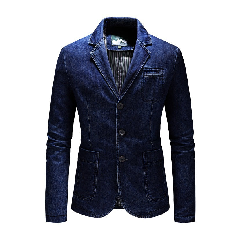Herren Eleganter Denim Blazer Echo Archiv 1788417742