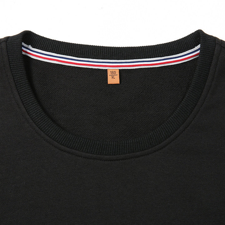 Herren Sweatshirt mit Rundhals, Logoprint und gerippten Bündchen Echo Archiv