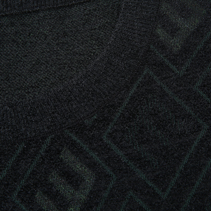 Herren Rauten-Jacquard Rundhalspullover aus feinem Strick Echoarchiv