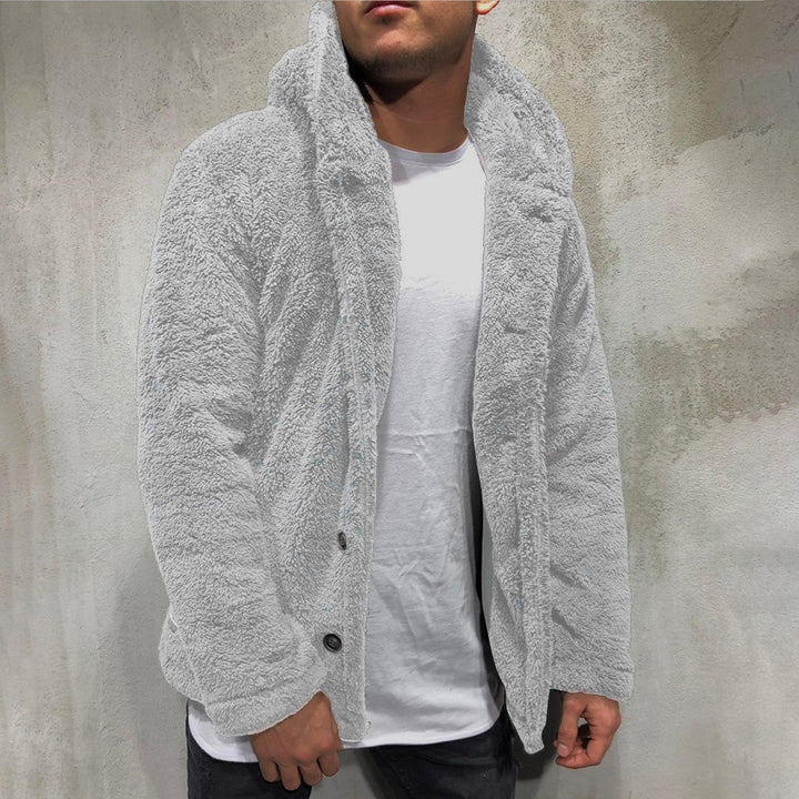 Herren kuschelige Fleecejacke Echoarchiv