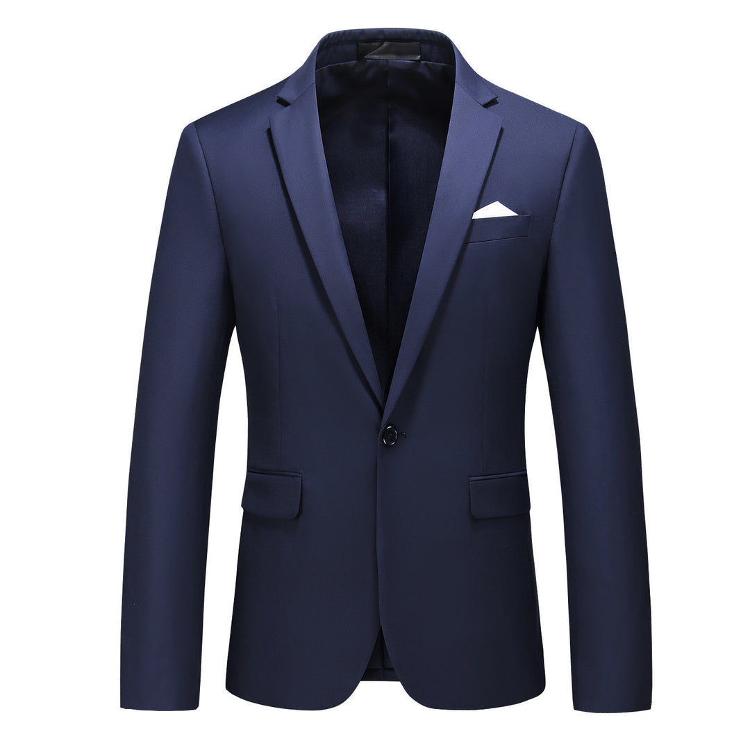 Herren nan elegantes Businesssakko Slim Fit mit schmaler Silhouette und modernem Reverskragen Echo Archiv