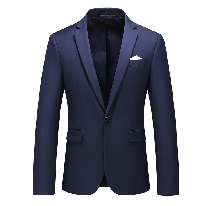 Herren nan elegantes Businesssakko Slim Fit mit schmaler Silhouette und modernem Reverskragen Echo Archiv