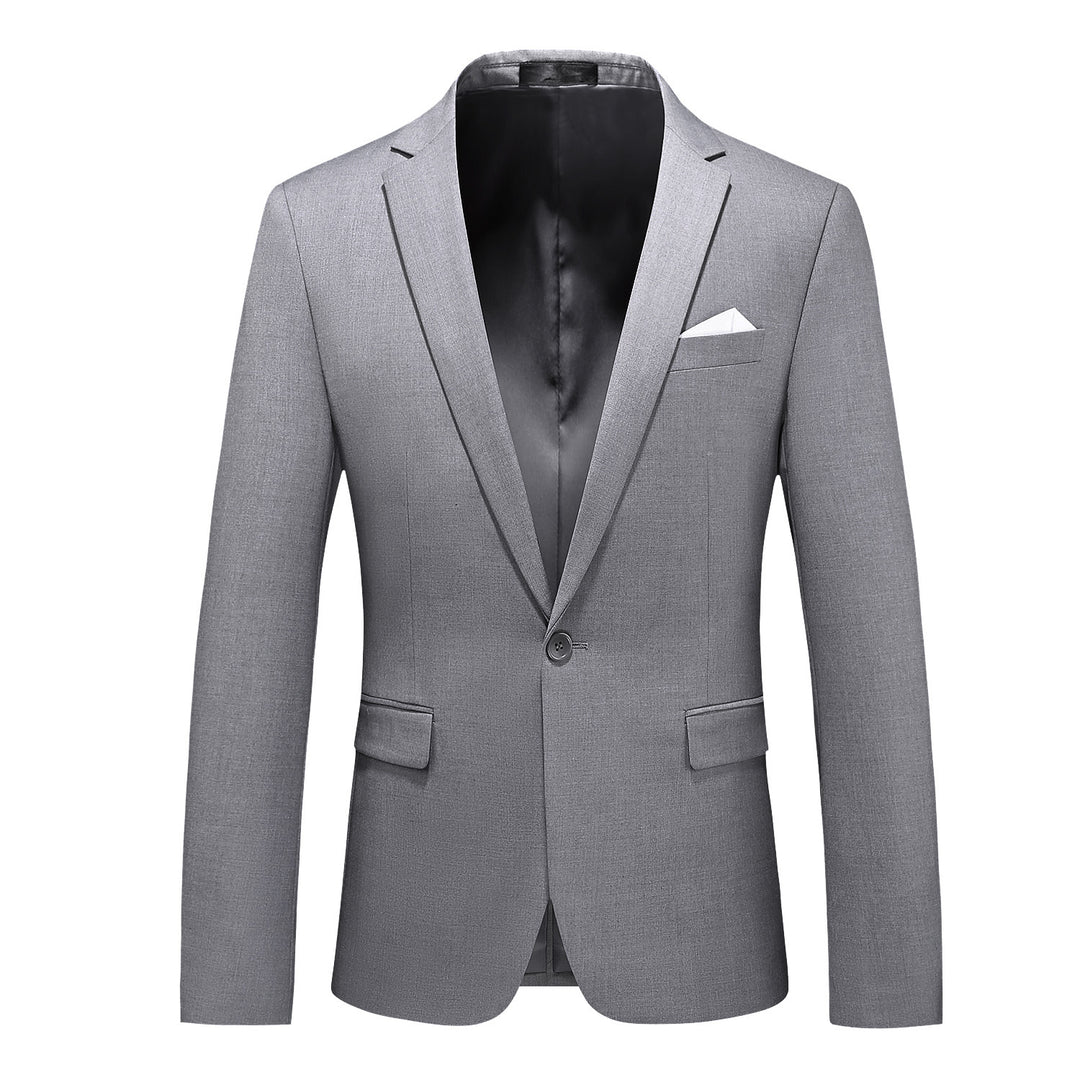 Herren nan elegantes Businesssakko Slim Fit mit schmaler Silhouette und modernem Reverskragen Echo Archiv