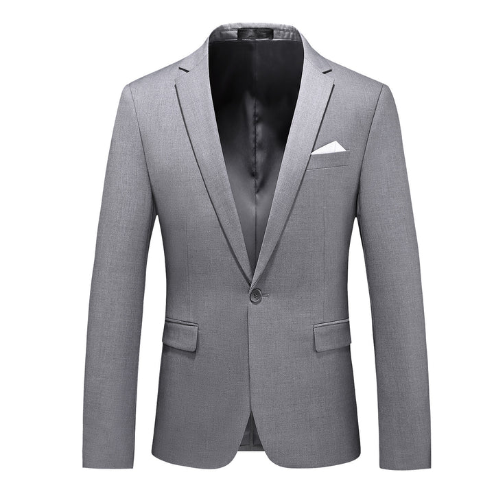 Herren nan elegantes Businesssakko Slim Fit mit schmaler Silhouette und modernem Reverskragen Echo Archiv