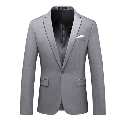Herren nan elegantes Businesssakko Slim Fit mit schmaler Silhouette und modernem Reverskragen Echo Archiv