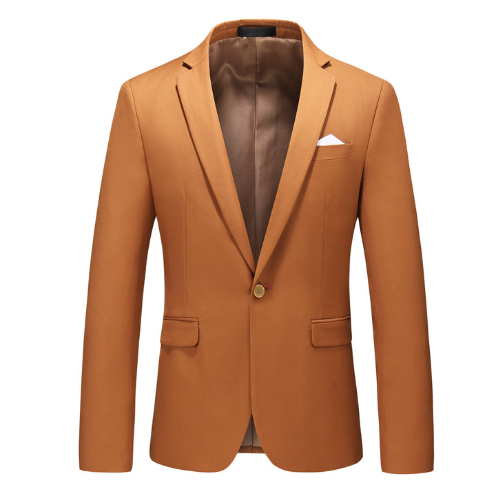 Herren nan elegantes Businesssakko Slim Fit mit schmaler Silhouette und modernem Reverskragen Echo Archiv