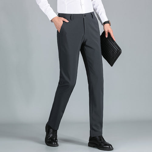 Herren elegante Anzughose mit hochglänzendem Finish und komfortablem Schnitt Echoarchiv