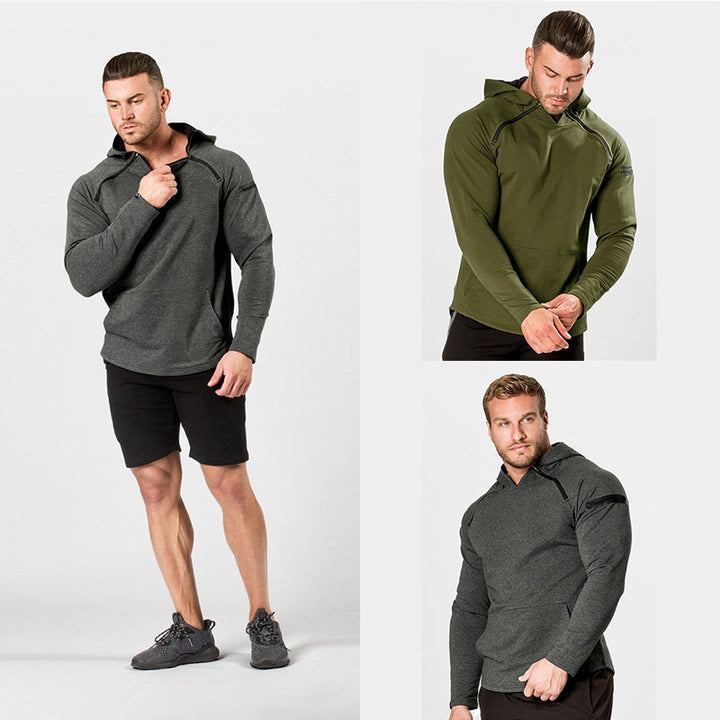 Herren funktionale Kapuzenjacke mit innovativem Schnitt und atmungsaktiven Eigenschaften Echoarchiv