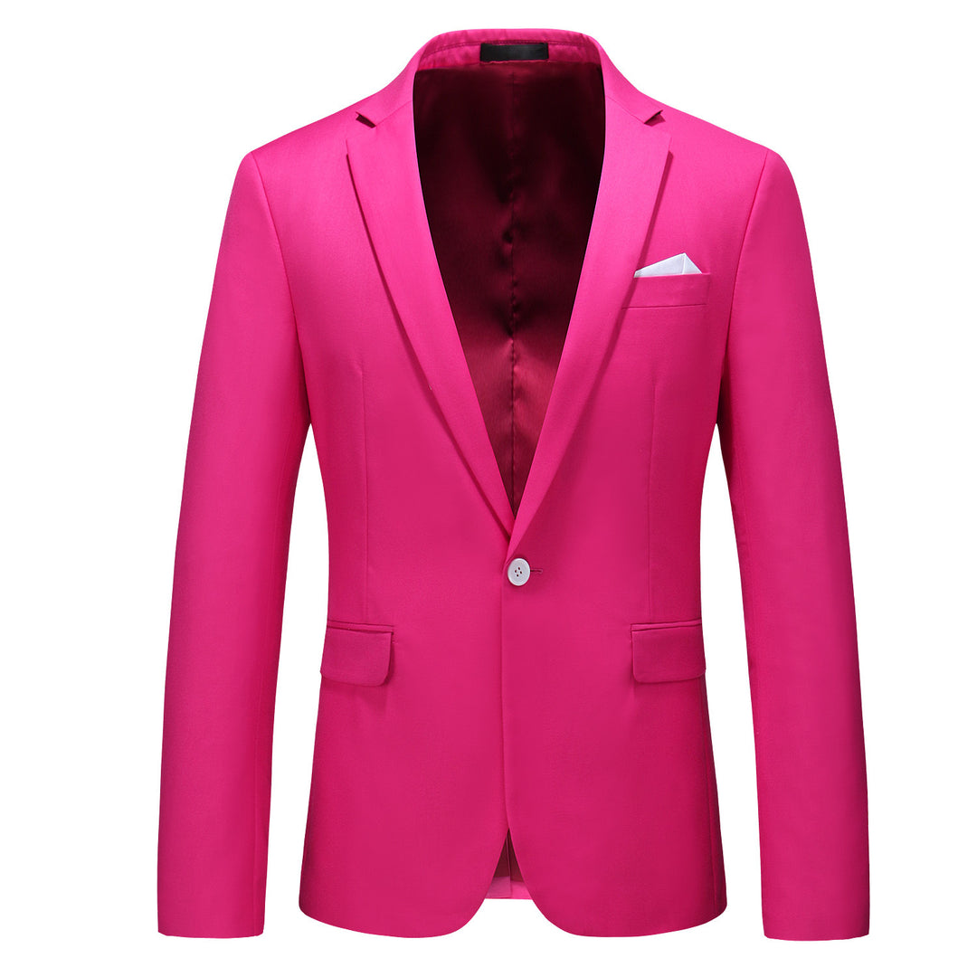 Herren nan elegantes Businesssakko Slim Fit mit schmaler Silhouette und modernem Reverskragen Echo Archiv