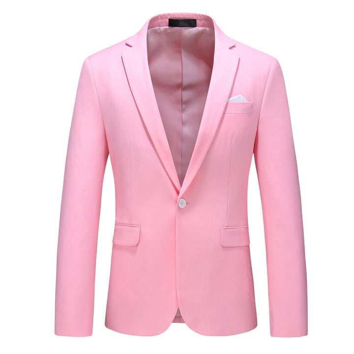 Herren nan elegantes Businesssakko Slim Fit mit schmaler Silhouette und modernem Reverskragen Echo Archiv