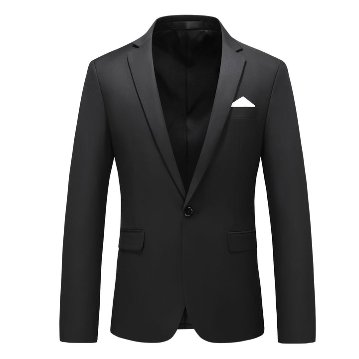 Herren nan elegantes Businesssakko Slim Fit mit schmaler Silhouette und modernem Reverskragen Echo Archiv