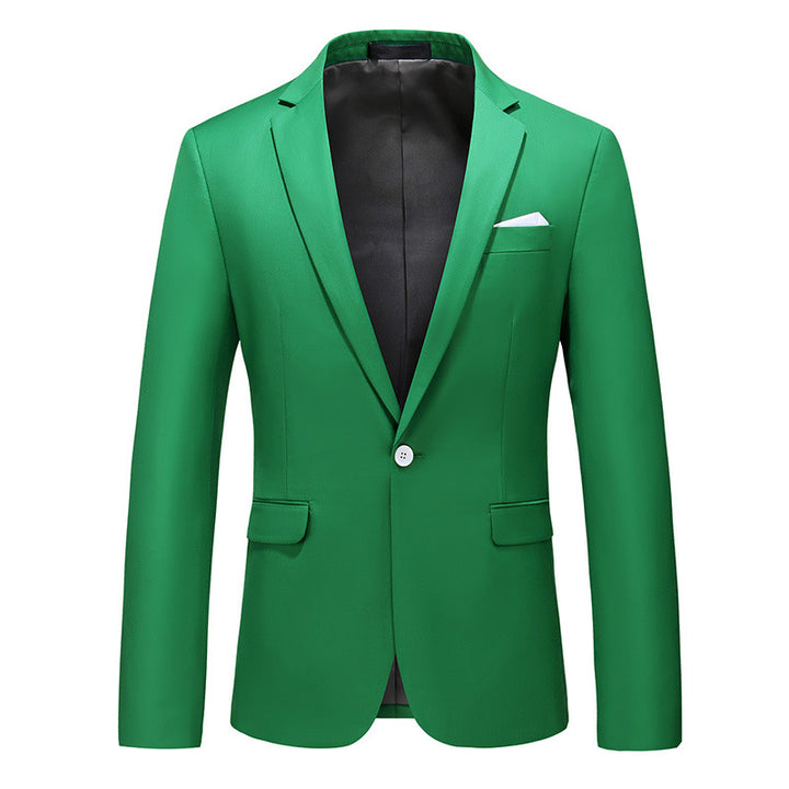 Herren nan elegantes Businesssakko Slim Fit mit schmaler Silhouette und modernem Reverskragen Echo Archiv